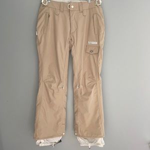 Foursquare Tan Ski Pants